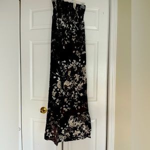 Express Maxi Strapless Ruched Dress